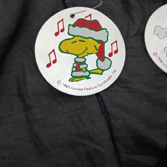 Very Rare Vintage Snoopy Christmas  Tree Ornaments - Picture 4 of 4